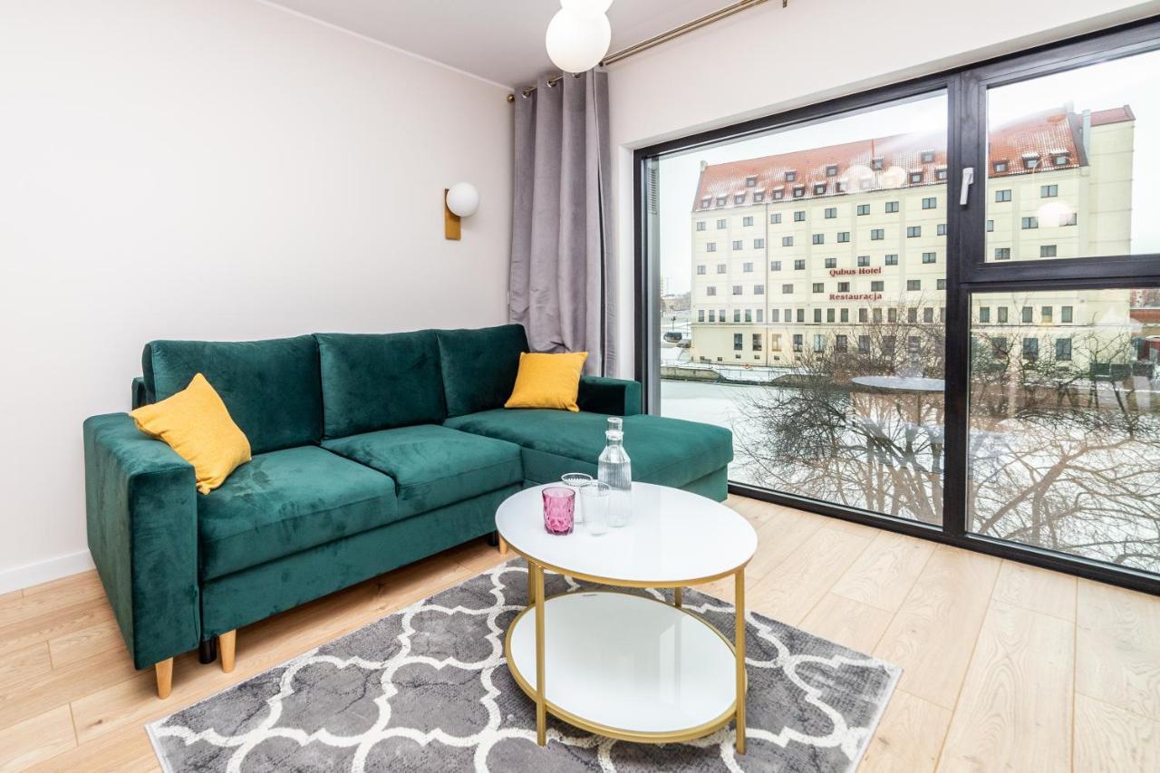 Pobookowane River View Apartments Gdansk Exterior foto